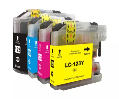 INKJET DAYMA BROTHER LC123XL CIAN V.3 600 PAG PREMIUM