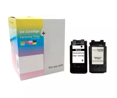 PACK INKJET DAYMA REMANUFACTURADO (EU) CANON PG545/CL546 XL (MARCA EL NIVEL DE TINTA) - 1BK + 1CMY