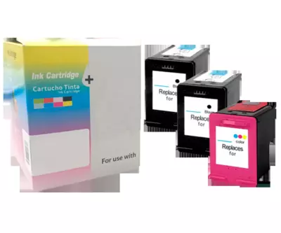 PACK INKJET DAYMA REMANUFACTURADO (EU) HP N302 XL V.3 - 2BK + 1CMY