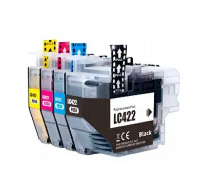 INKJET DAYMA BROTHER LC422 NEGRO 550 PAG PREMIUM