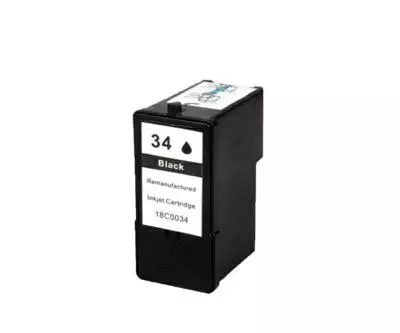 INKJET DAYMA REMANUFACTURADO LEXMARK N34 NEGRO 18ML/550 PAG