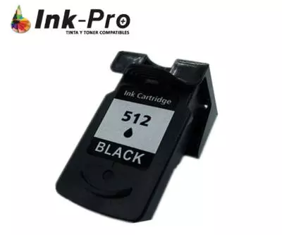 INKJET DAYMA REMANUFACTURADO (EU) CANON PG512 440 PAG 14ml (MUESTRA EL NIVEL DE TINTA)