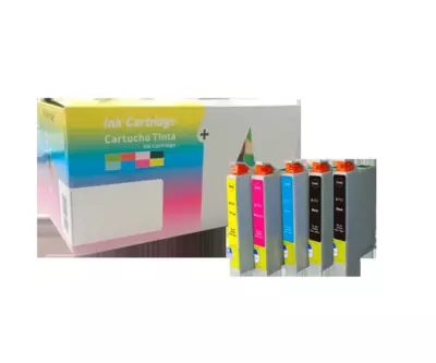 PACK INKJET DAYMA EPSON T0715 PREMIUM - 2BK + 1C + 1M + 1Y