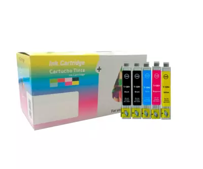 PACK INKJET DAYMA EPSON T1285 PREMIUM - 2BK + 1C + 1M + 1Y