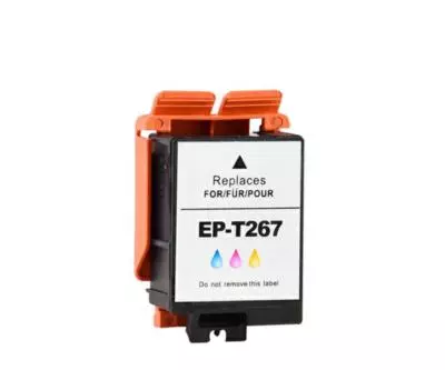 INKJET DAYMA EPSON T267 CIAN/MAGENTA/AMARILLO 200  PAG PREMIUM